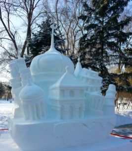 Snow sculpture, Sun Island, Harbin 2018
